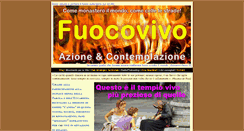 Desktop Screenshot of fuocovivo.org